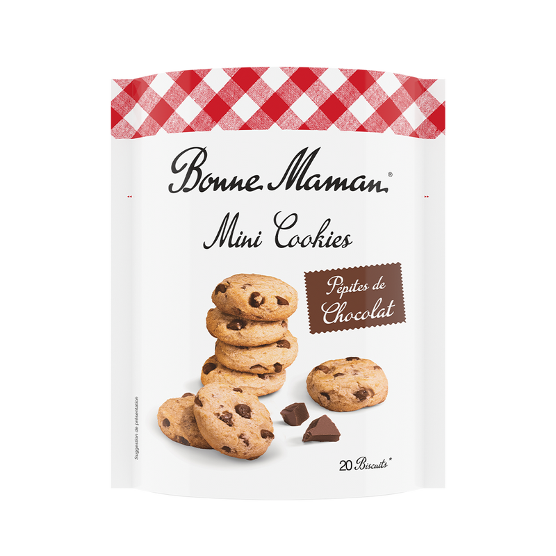 BONNE MAMAN Chocolate Chip Mini Cookie 100g