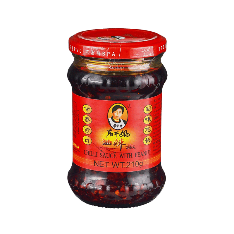LAO GAN MA Chilli Sauce with Peanut 210g (Case 24)