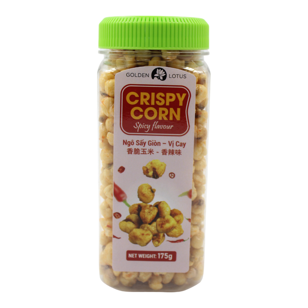 GOLDEN LOTUS Crispy Corn - Spicy Flv 220g (Case 24)