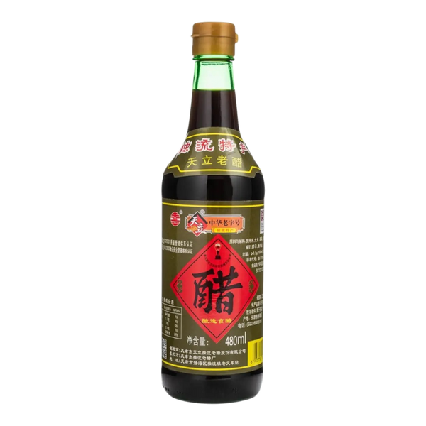 TIAN LI Black Vinegar 480ml (Case 20)