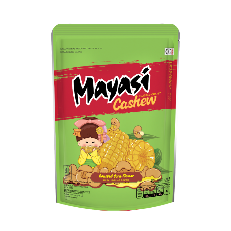 Mayasi Cashew Roasted Corn Flv 45g
