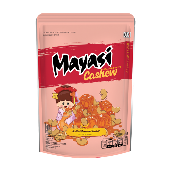 Mayasi Cashew Salted Carmel Flv 45g
