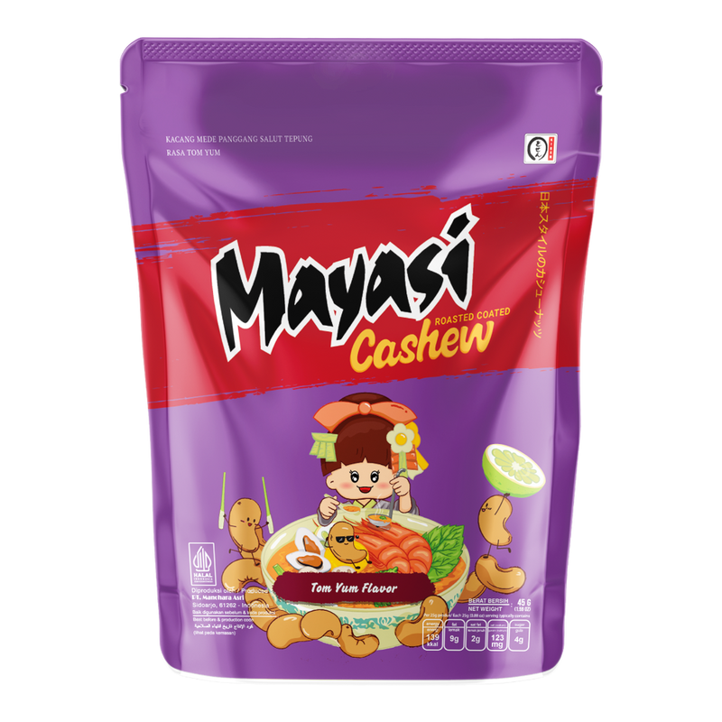 Mayasi Cashew Tomyum Flv 45g (Case 40)