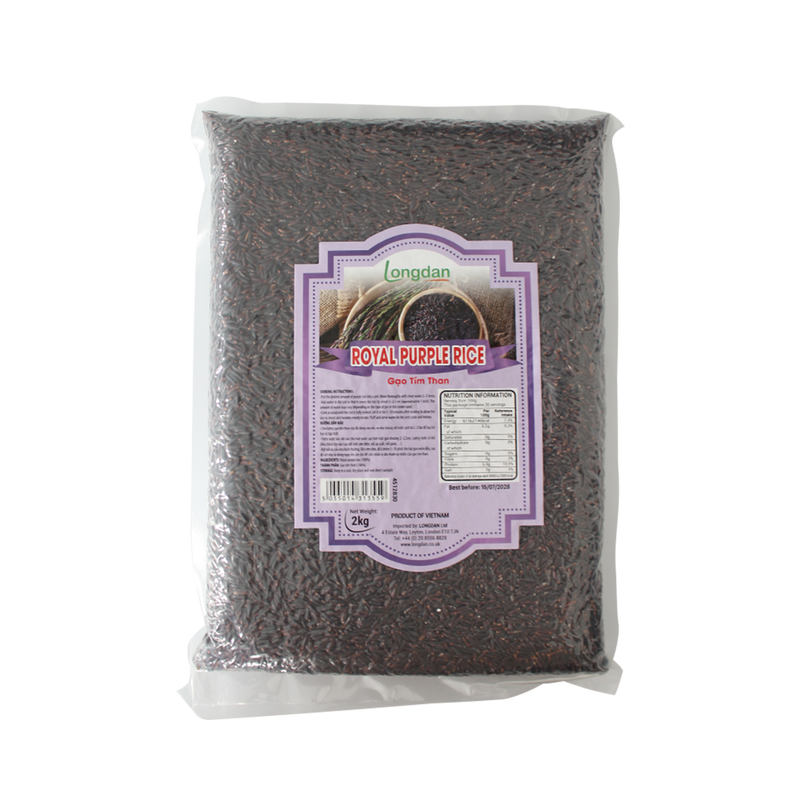 Longdan Royal Purple Rice 2kg (Case 5)