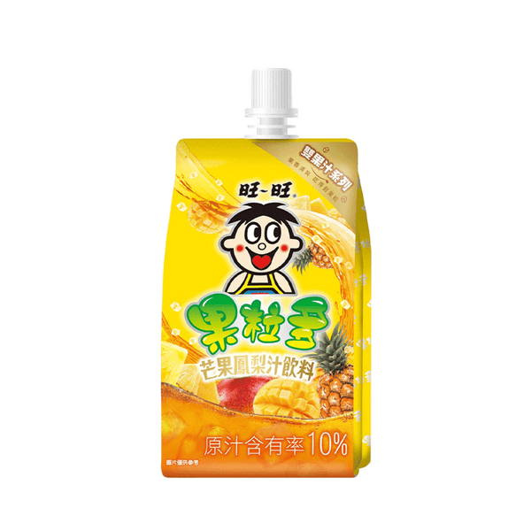 WANT WANT - Nata De Coco Fruit Drink (Mango Pineapple Flavor) 250ml (Case 24)