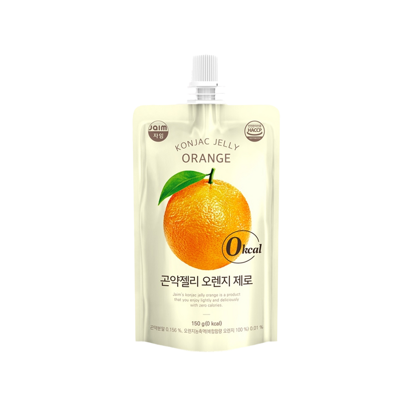 JAIM Thạch Konjac vị Cam 150g (Thùng 30)