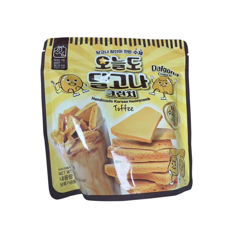 ESODANG Bánh Ăn Vặt Dalgona Crunch 80g (Thùng 20)