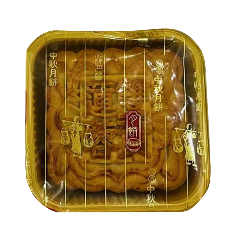 GOLDEN LILY 4-Yolk White Lotus Paste Mooncake (Single) 187.5g (Case 24)