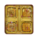 GOLDEN LILY 4-Yolk White Lotus Paste Mooncake (4pcs) 750g (Case 12)