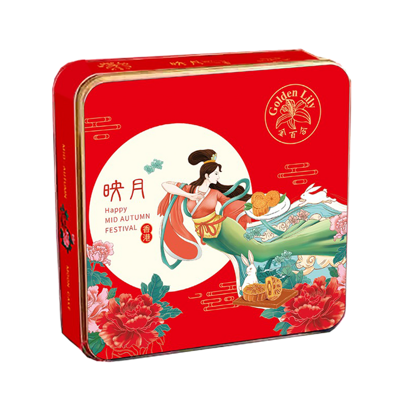 GOLDEN LILY Mini Mooncake - Lotus Paste (6pcs) 270g (Case 12)