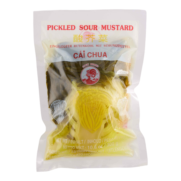 COCK BRAND Pickled Sour Mustard 300g (Case 36)