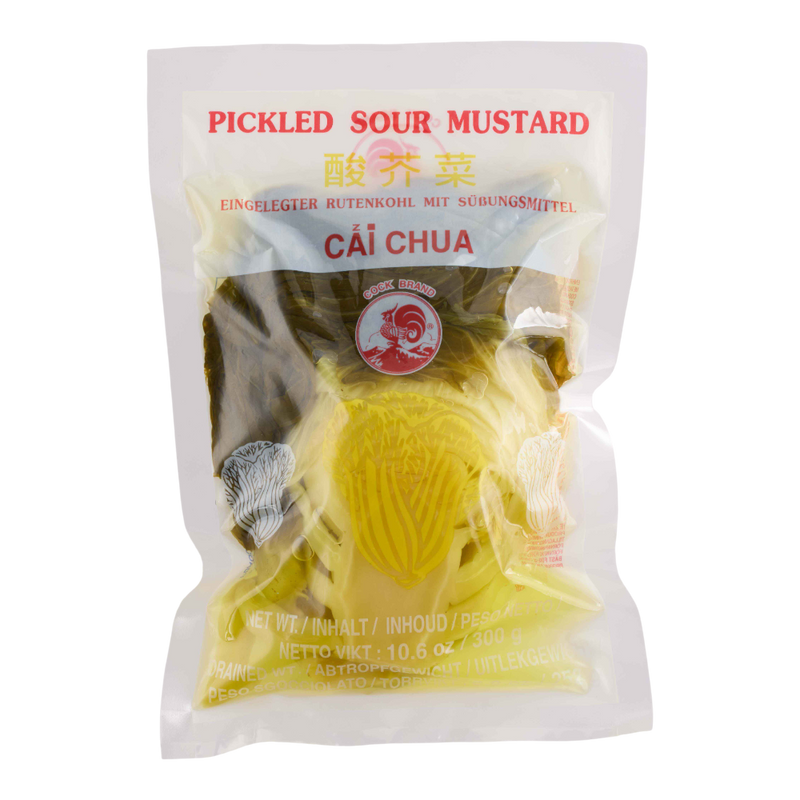 COCK BRAND Pickled Sour Mustard 300g (Case 36)