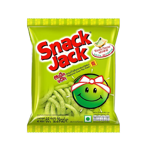 SNACK JACK Green Pea Original 62g (Case 24)
