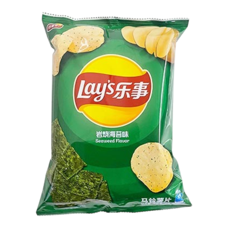 LAY'S LS (T) Crisps - Vị Rong Biển Nướng 90g (Thùng 24)
