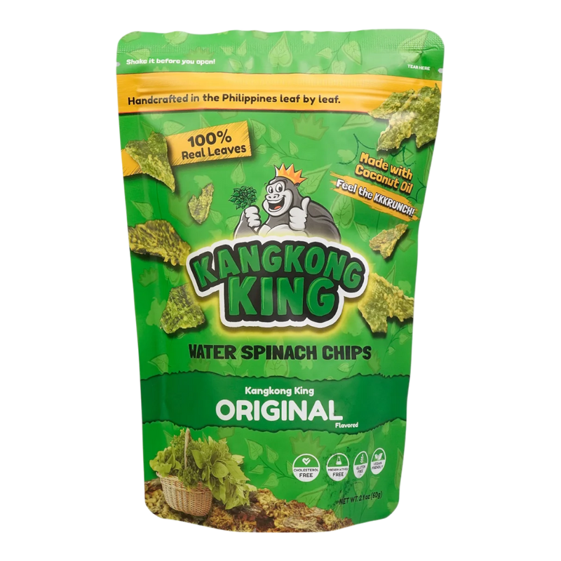 KANGKONG KING Crispy Spinach Chips - Original Flv 60g (Case 24)