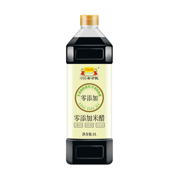 LAO CAI CHEN Rice Vinegar - Zero Additives 1L (Case 12)