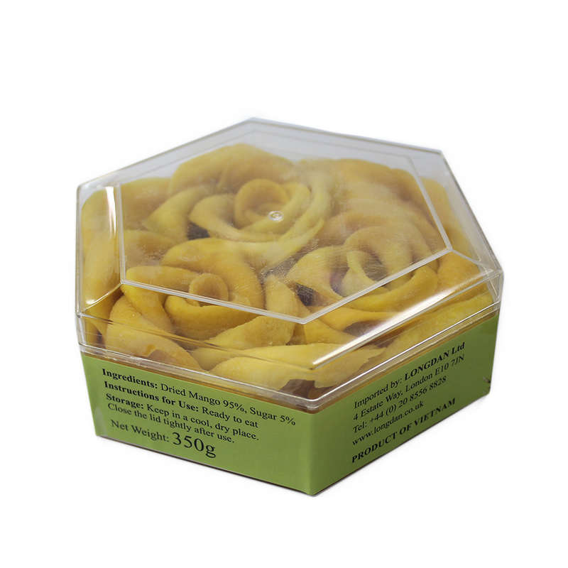 LONGDAN Rose - Shaped Dried Mango 350g