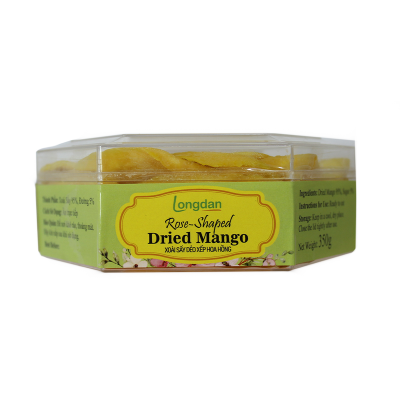 LONGDAN Rose - Shaped Dried Mango 350g
