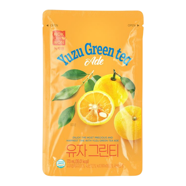 NOKCHAWON Yuzu Green Tea Ade 170ml