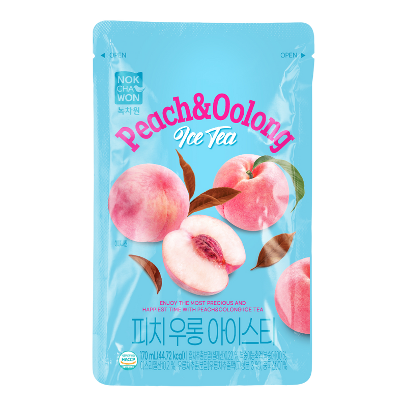 NOKCHAWON Trà Đào Ô Long Đá 170ml