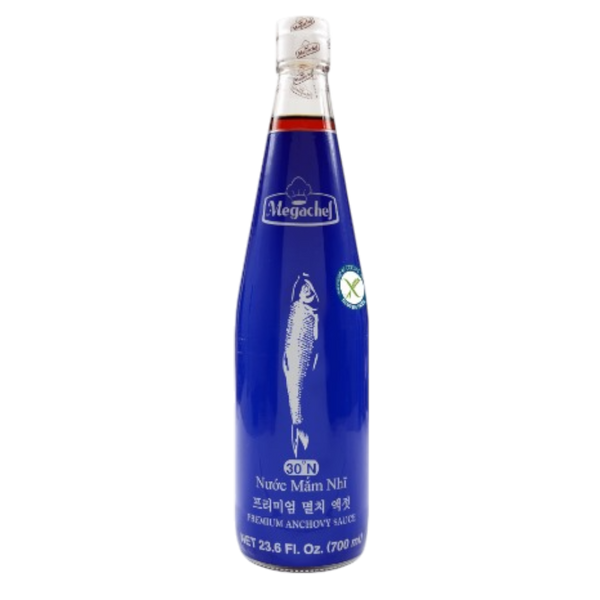 MEGACHEF Premium Anchovy Sauce (Blue Label -  Vietnam Taste) 700ml (Case 12)