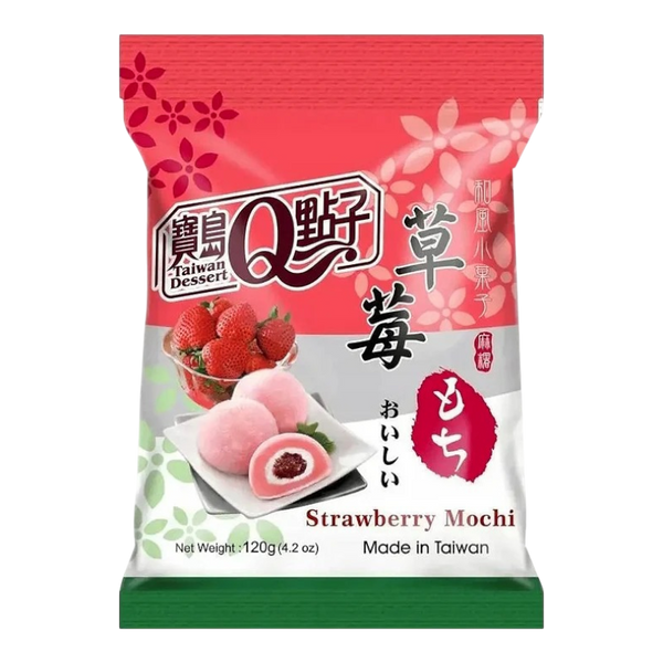Q Mochi - Strawberry Flavour 120g (Case 24)