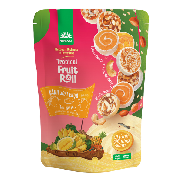 TU BONG Mango Roll 80g (Case 50)