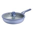 COOKER KING Blue Granite Aluminum Fry Pan Set 28cm