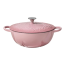 COOKER KING Nồi gang tráng men Casserole - Màu Rose 26cm (Bộ 2)
