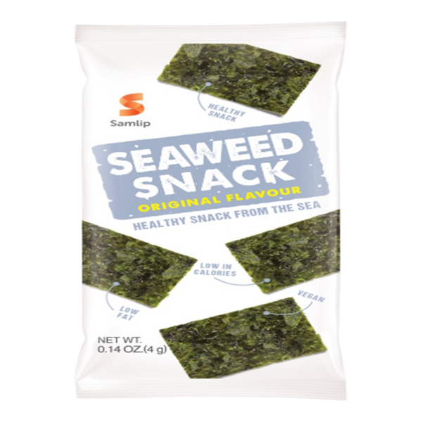 SAMLIP Crispy Seaweed Snacks Original Flavour (3pcs) 12g