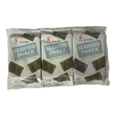 SAMLIP Crispy Seaweed Snacks Original Flavour (3pcs) 12g (Case 24)