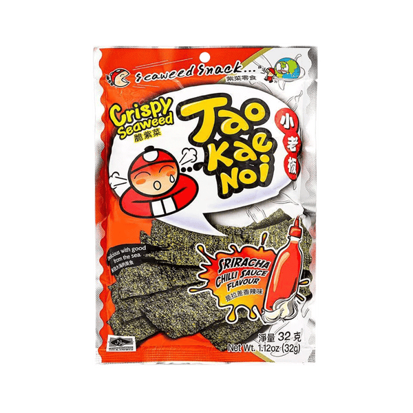 TAOKAENOI Sriracha Chilli Flavour Seaweed 32g (Case 24)