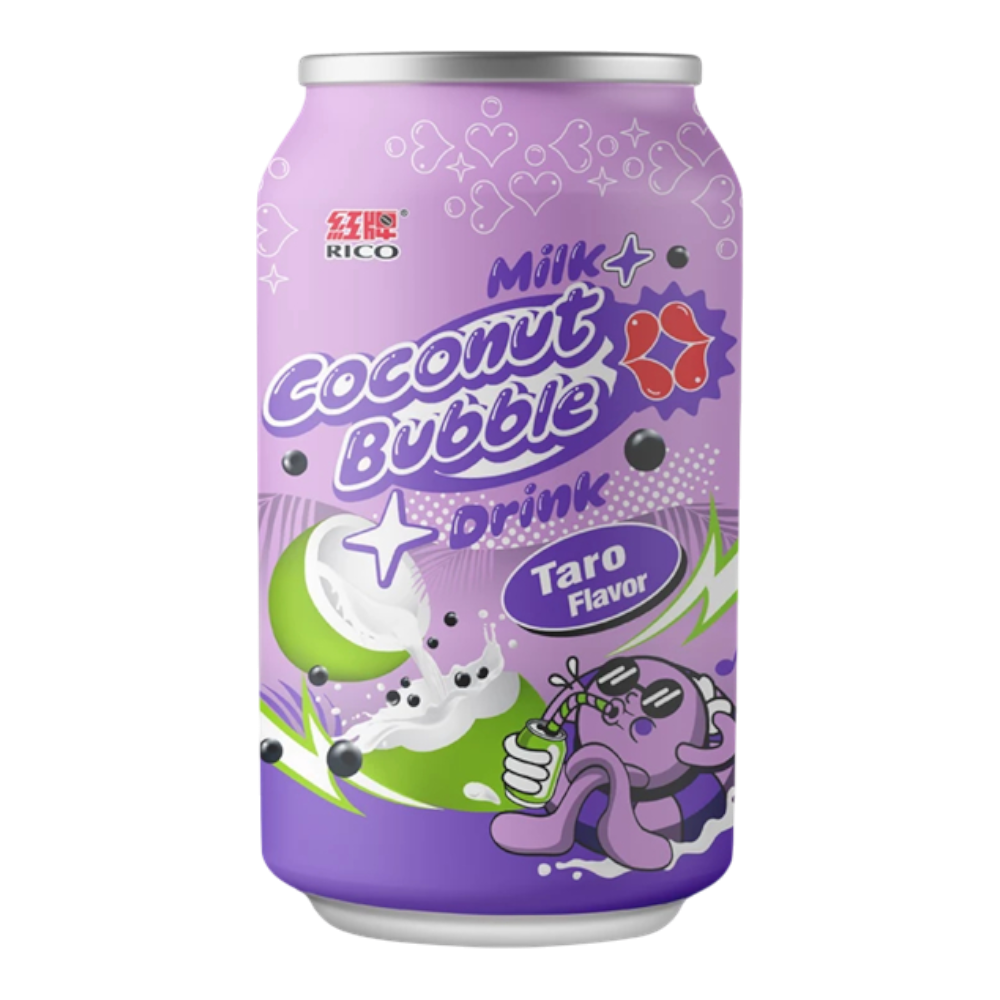 Rico- Coconut Milk Tea (Taro Flavor) 350g (Case 24)