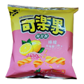Lian Hwa Foods - Pea Crackers (Lemon Pink Salt Flavor)48g (Case 12)