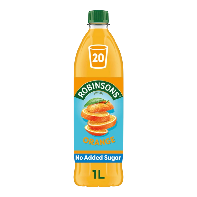 ROBINSONS No Added Sugar Orange Squash 1L