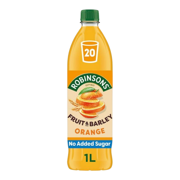 ROBINSONS Fruit & Barley Orange Squash 1L