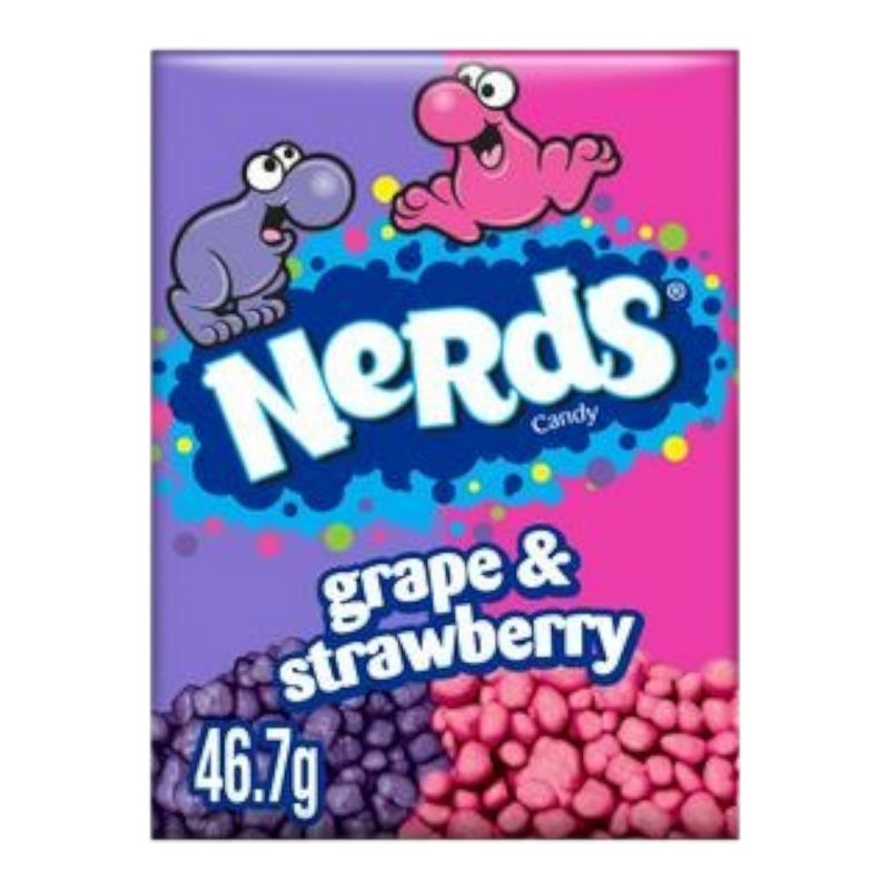 NERDS Grape&Strawberry 46.7g (Case 36)