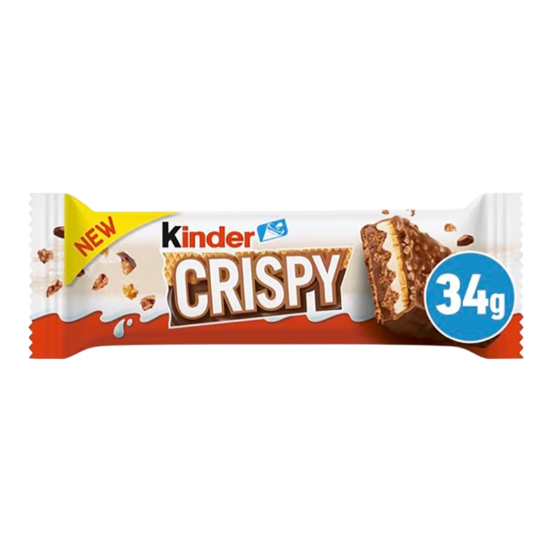 KINDER Crispy Chocolate Bar 34g
