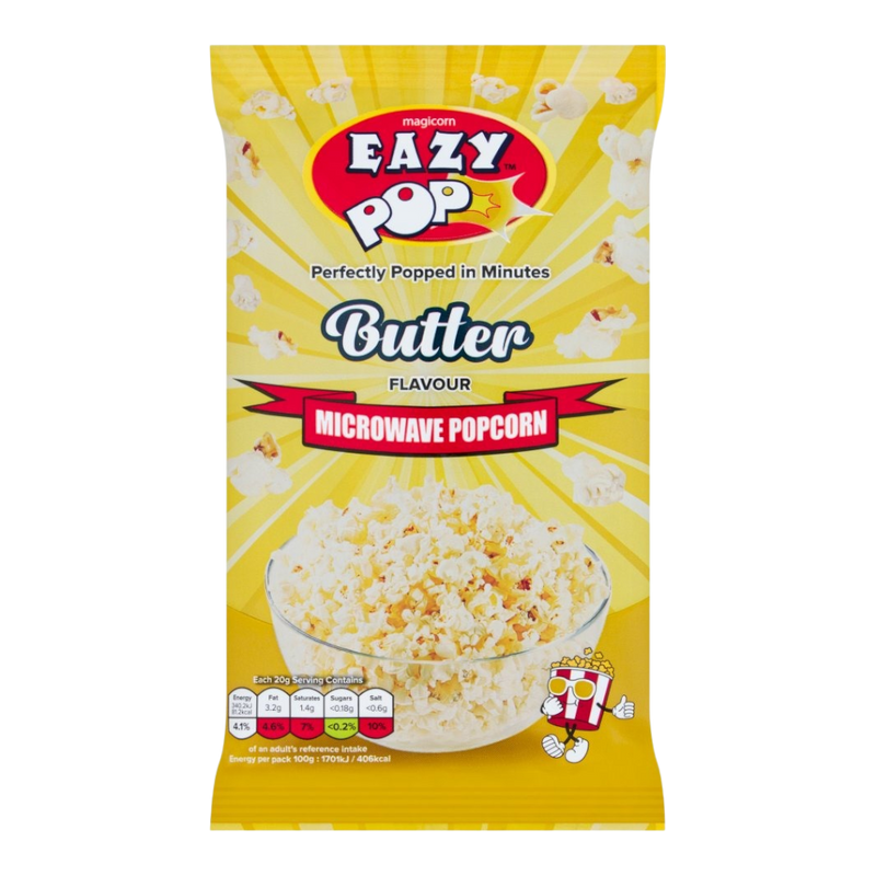 EAZY Pop Corn -Butter 85G