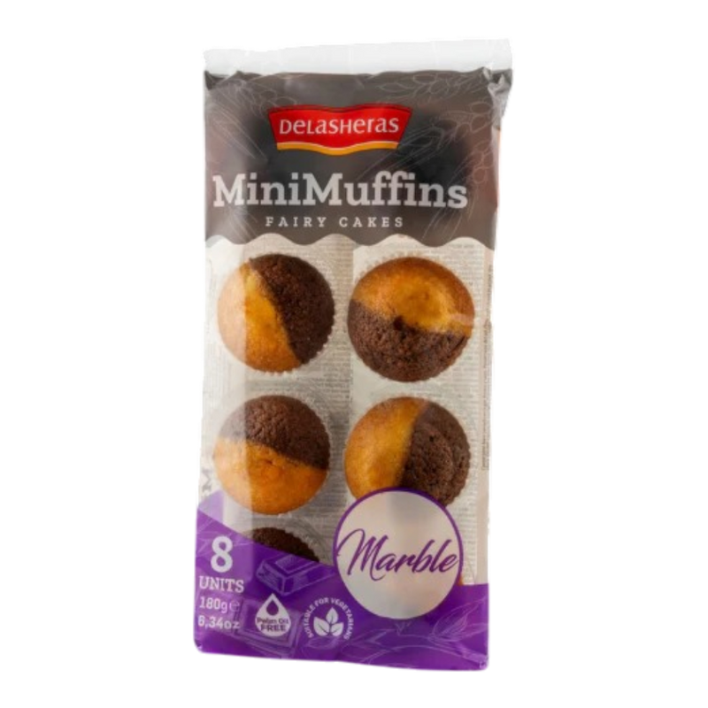 DELASHERAS Marble Fairy Cake 180g (Case 14)