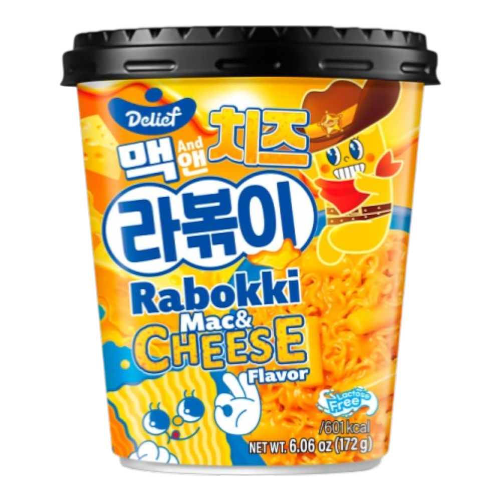 Cheese Raboki Box DELIEF Mac & Cheese Rabokki 172g