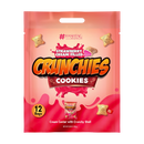 CRUNCHIES Cookies Filled with Cream - Strawberry (12pcs) 180g (Case 6)