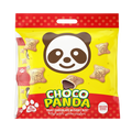 CHOCO PANDA Biscuit Filled with Cream - Chocolate (12pcs) 180g (dozen pack) (Case 12)