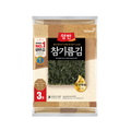 DONGWON Seasoned Laver with Sesame Oil  (3 packs) 60g (Case 10)