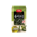 DONGWON Halal Seasoned Laver with Olive Oil  (3 packs) 13.5g (Case 36)