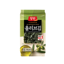 DONGWON Halal Seasoned Laver with Olive Oil  (3 packs) 13.5g (Case 36)