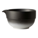 QIHUANG Matcha Bowl - Black & White Gradient