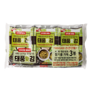 TAEPOONG Crispy Seaweed Snacks Wasabi Flavour (3pcs) 12g