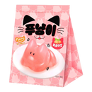 GSR Cat Shape Pudding Jelly Peach 90g