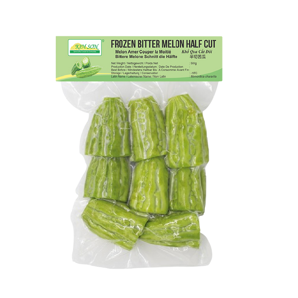 Kim Son Frozen Bitter Melon Half Cut 500g (Frozen)